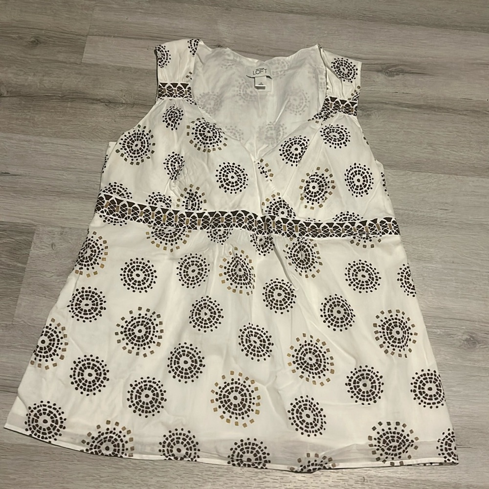 Loft dress tank top